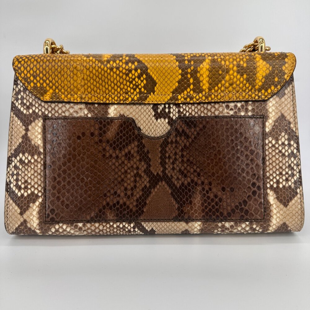 Gucci Python Medium Padlock Shoulder Bag - image 5
